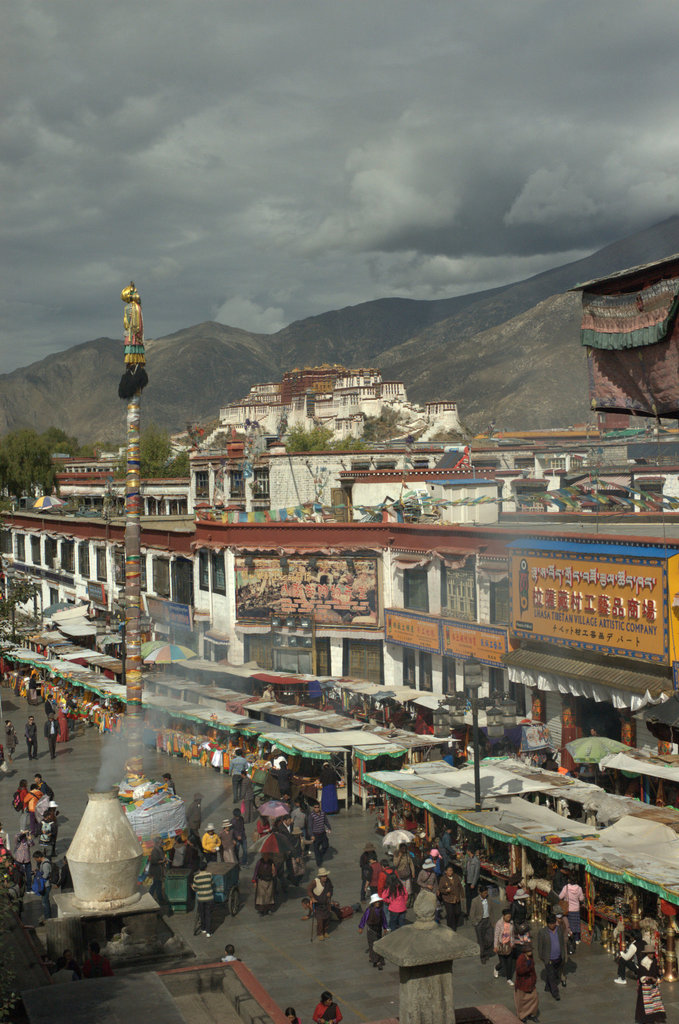 view from the Jokhang