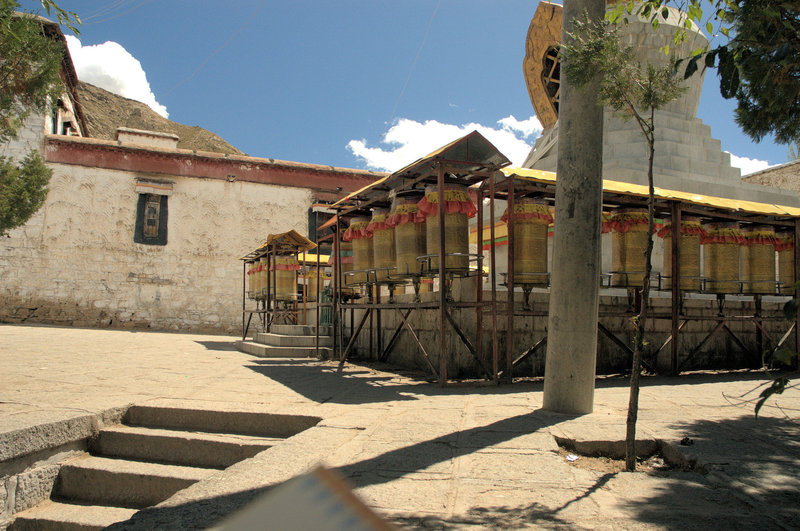 prayer wheels