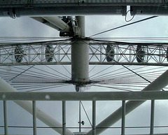 London Eye - the hub - 2002