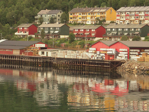 Entering Narvik