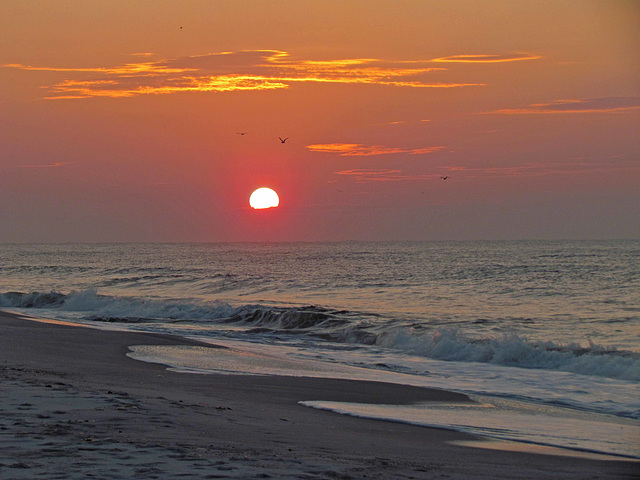 Sunrise over the Gulf