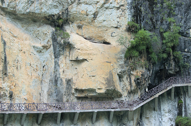 catwalk, another ancient coffin