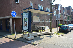 Bus shelter on the move