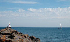 Presque Isle Harbor Breakwater Light