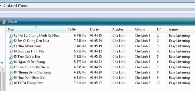 Chelinh3 iTunes