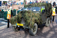 Military History Day 2014 – Camouﬂaged Land Rover 88" Pick Up