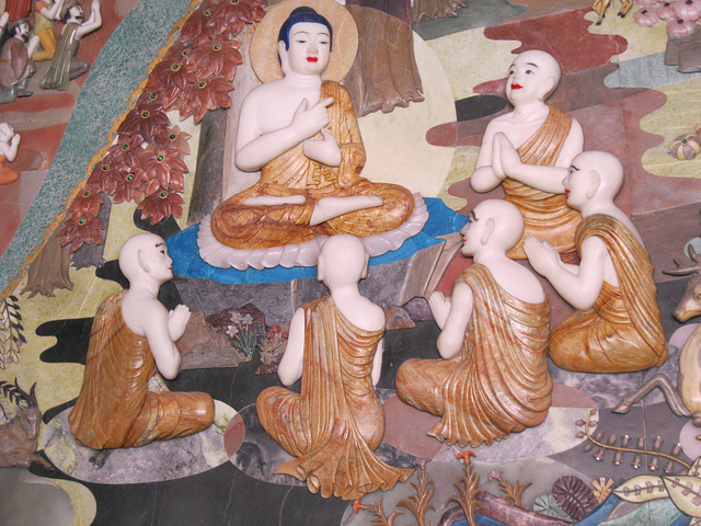 ceramc mural - Jing'an Temple