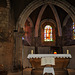 Choeur et abside de l'église de Lucé