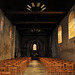 Nef romane de l'église de Lucé