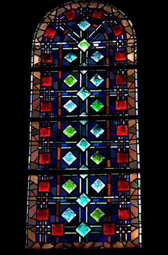 Vitrail de Gabriel Loire - Eglise de Lucé