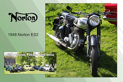 1948 Norton ES2 - Bishopstone Village Fete - 3.5.2014