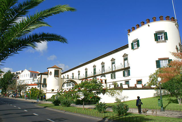 Funchal. Altstadt. Die ehemalige Festung. ©UdoSm