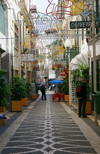 Funchal. Gassen in der Altstadt. ©UdoSm