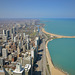 View from John Hancock Tower.  Chicago, IL