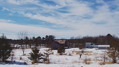 Farm in Snow