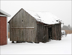 Snow at the Bennett Farm