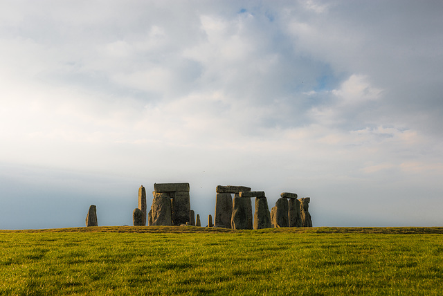 Stonehenge Abendsonne - 20140328