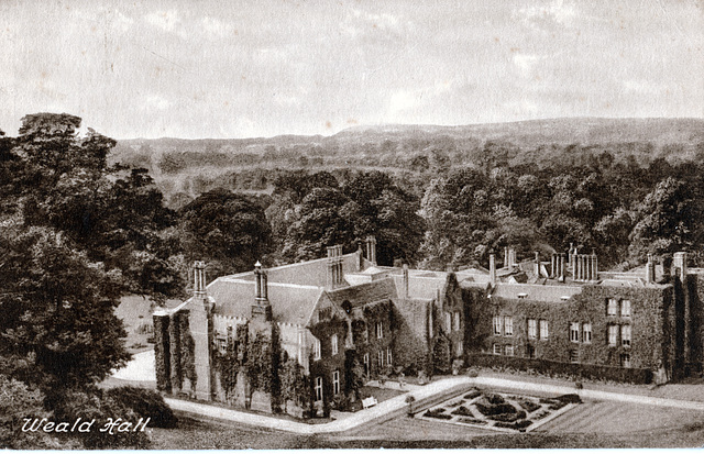 Weald Hall, Brentwood, Essex (Demolished c1951)