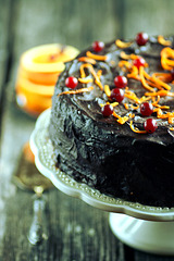 Oliiviõliga apelsini-šokolaadikook / Orange-chocolate cake with olive oil