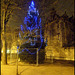 electric blue Christmas