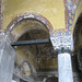 partially restored part of Hagia Sophia