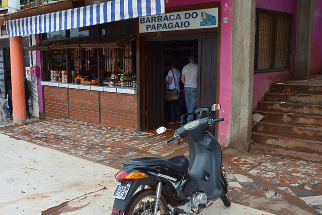 a colorful part of Puerto Iguazu