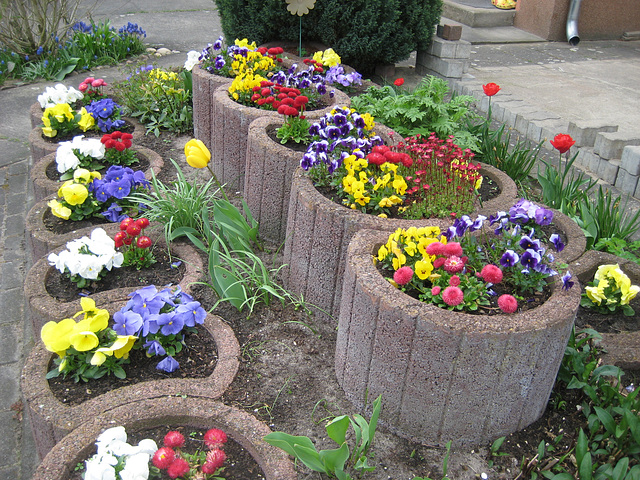 Frühjahrsbepflanzung 2014