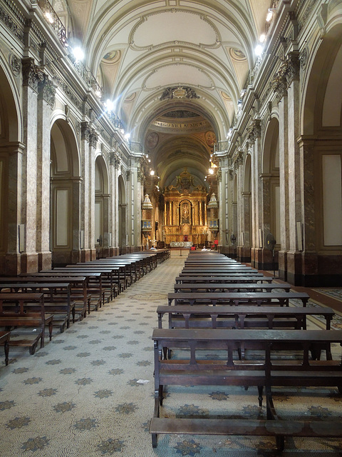 inside, Buenos Aires Metropolitan Cathedral