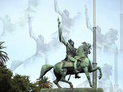 San Martin Statue