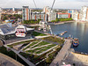 Royal Docks from Dangle Tram