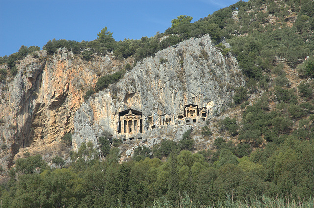 Lycian rock tombs