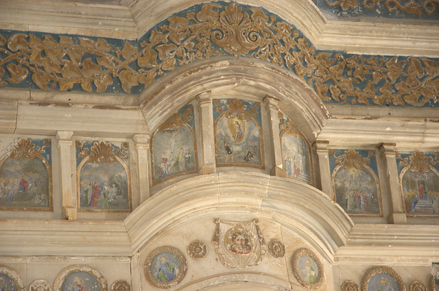 Kayakoy - the deserted church - detail