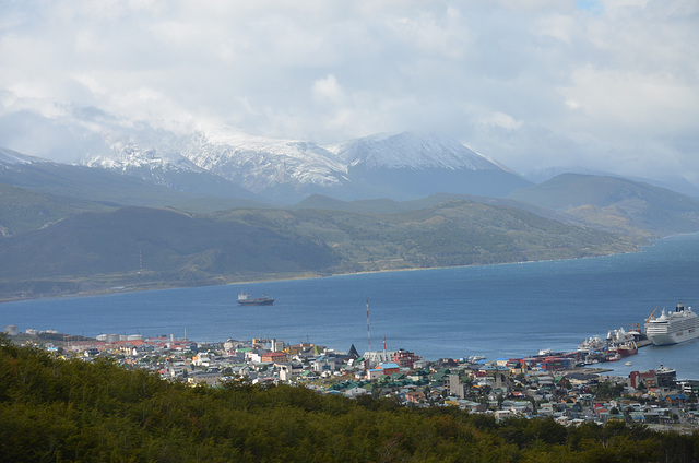 Ushuaia from the hills