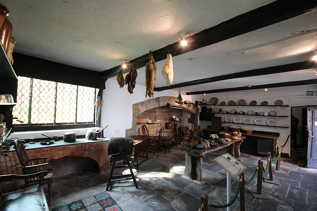 Kitchen, Astley Hall, Chorley, Lancashire