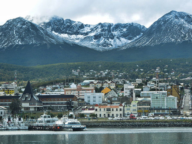 Ushuaia from the water