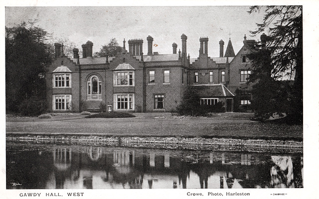 Gawdy Hall, Norfolk (Demolished)