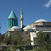 Rumi's tomb, Mevlana Museum in Konya