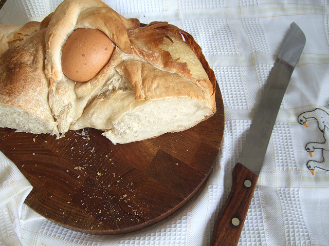 Casatiello (pane di pasqua tipico di Napoli)