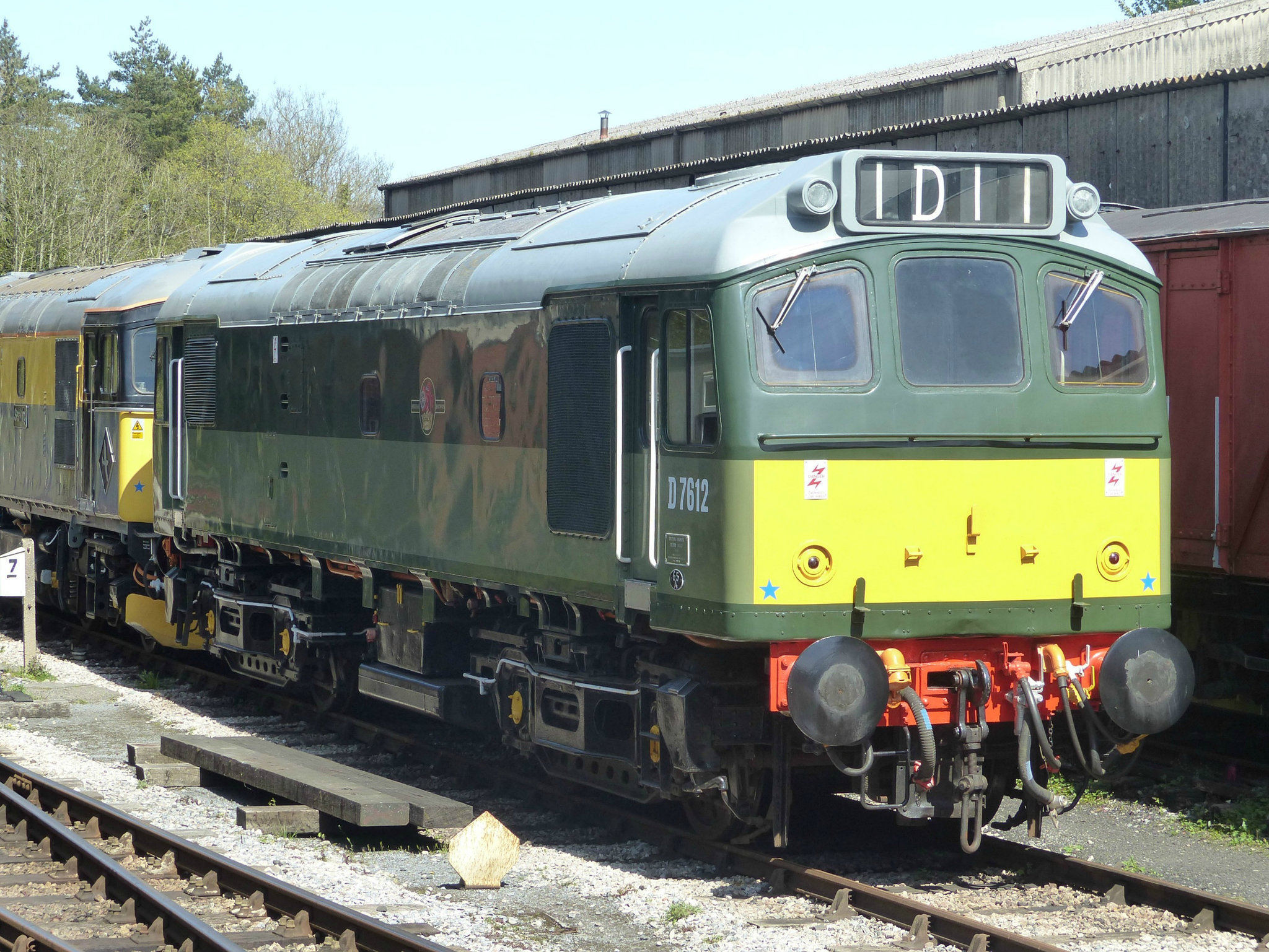 D7612 at Buckfastleigh - 15 April 2014