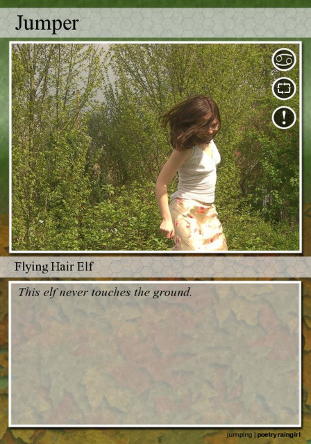 flying hair elf