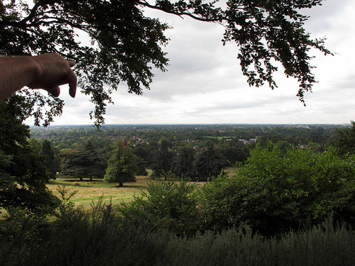 View from King Henry's Mound