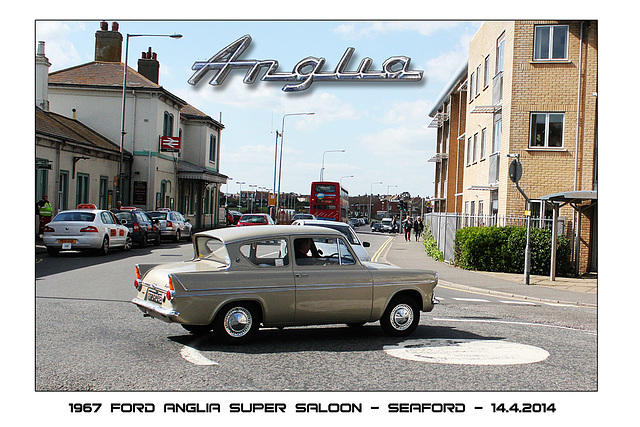 1967 Ford Anglia - Seaford - 14.4.2014