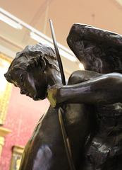 Detail of late c19th bronze, Walker Art Gallery, Liverpool