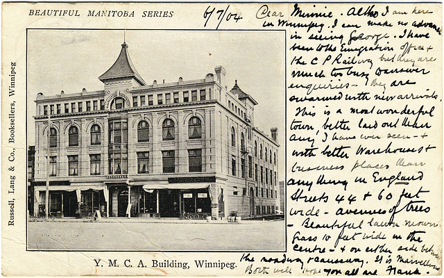 Y. M. C. A. Building, Winnipeg.