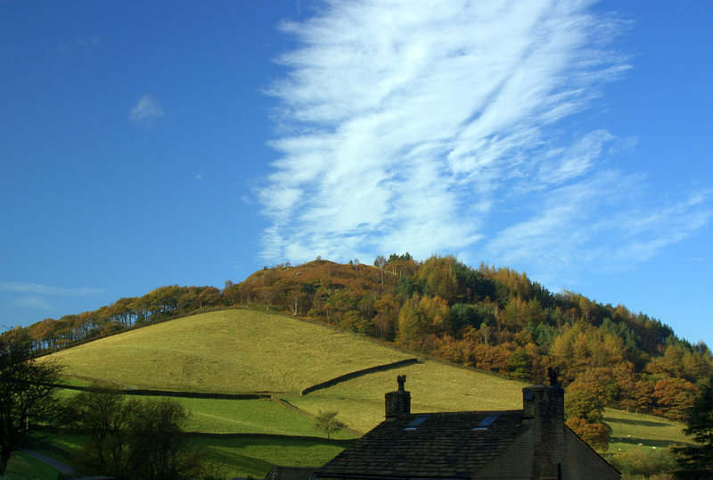 2013 November: Cover -Shire Hill as smoking volcano