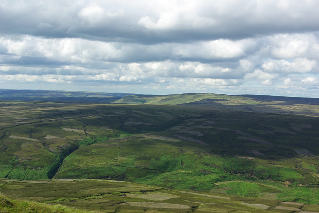 Bleaklow on the horizon