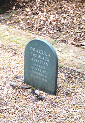 Memorial to Dracula, Thornham Hall Estate, Suffolk