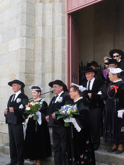 sortie de la noce bretonne