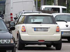 Mini auf der Straße