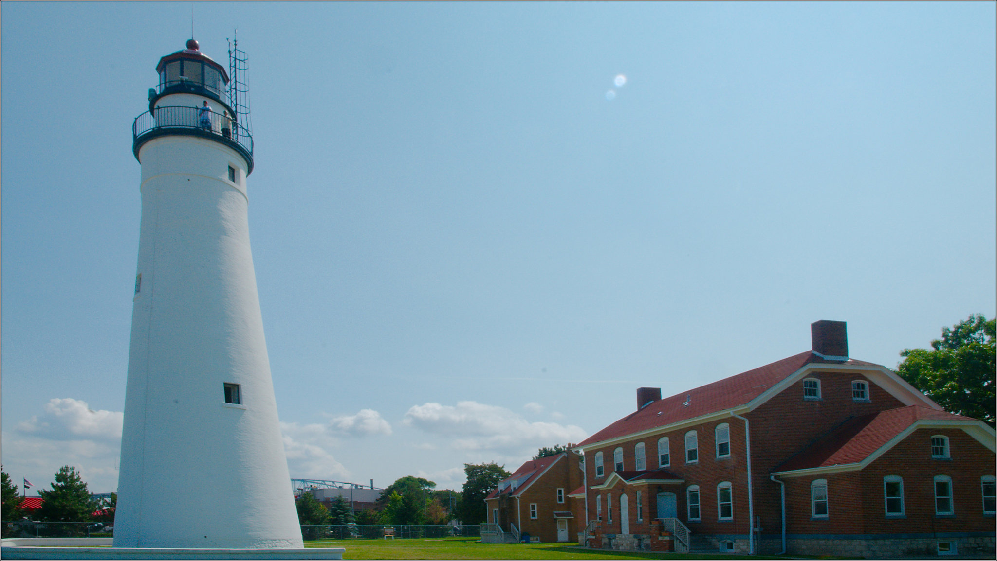 The Light and the Keepers' Houses